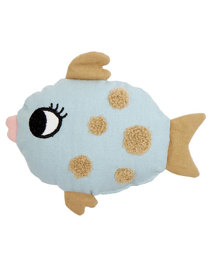 Rassel FISCH in bunt