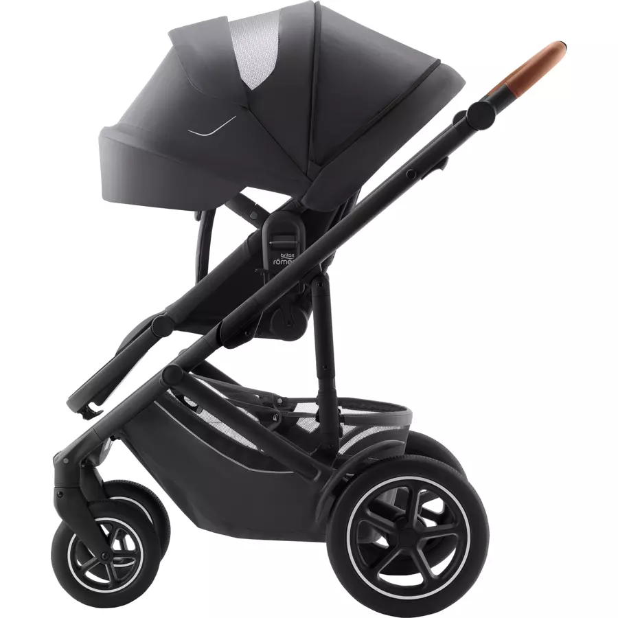 Britax Römer 3 in 1 Kinderwagen Smile 5Z Babyschale 5Z2 Midnight Grey
