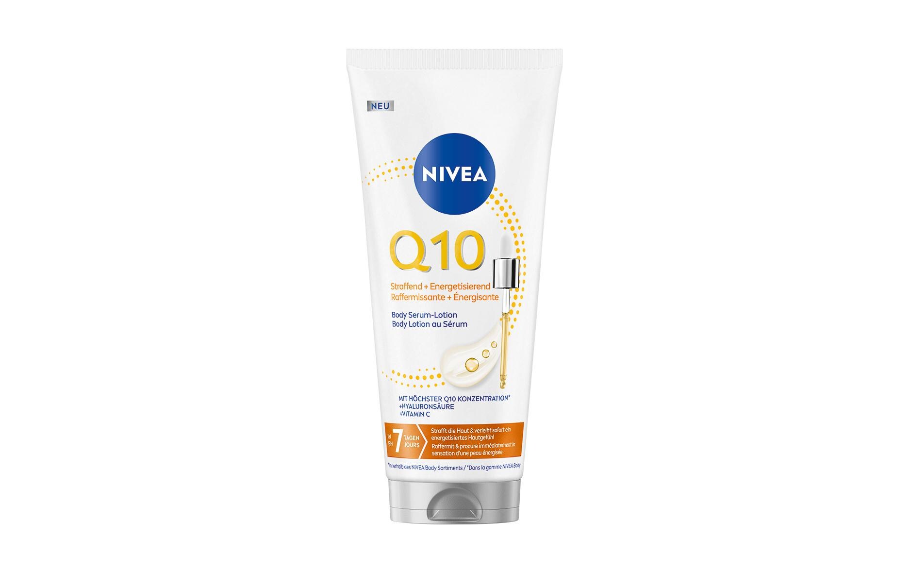 Body Lotion Serum Q10 Straffend + Energetisierend 200 mlBody Serum Lotion mit Vitamin C & Hyaluronsäure