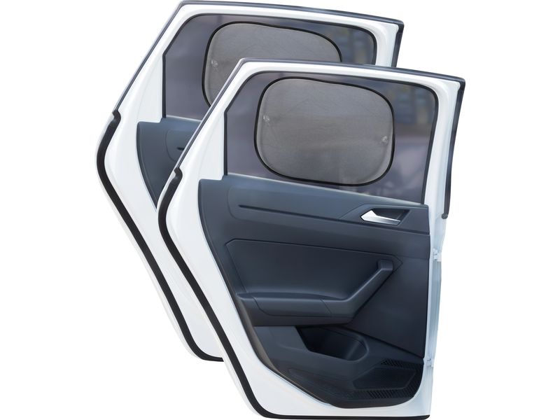 HiTS4KiDS Sonnenblende Transparent 2er Set Sonnenblende für das Auto