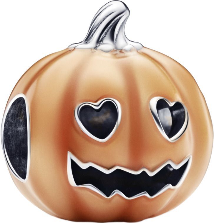 Pandora - Pompoenbedel - Halloween - Sterling Zilver - Lichtgevend