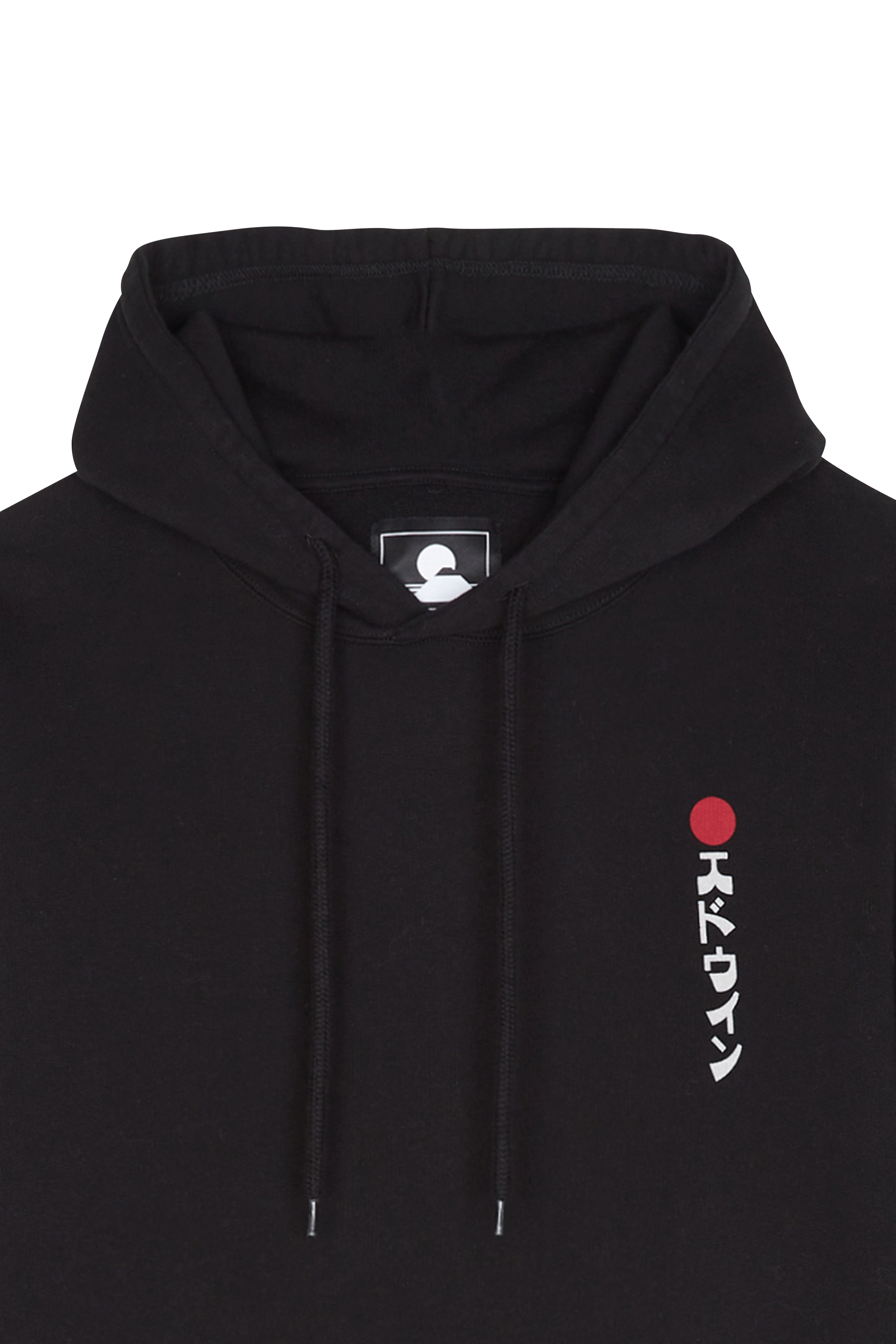 EDWIN Hoodie Kamifuji Hoodie Sweat Noir