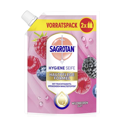 Sagrotan Handseife Nachfüller Wildbeeren Duft