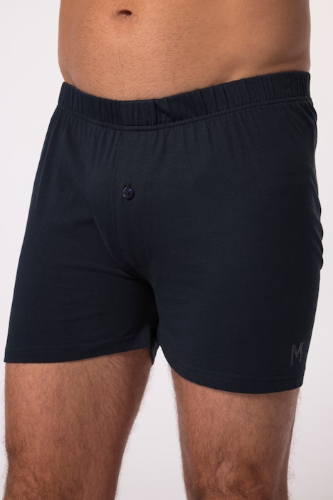 Men+ Boxershorts, 2er-Pack, Bauchfit, weite Form, bis 8 XL