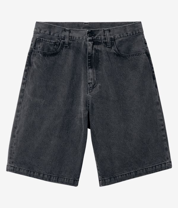 Carhartt WIP Landon Robertson Shorts (black heavy stone wash)