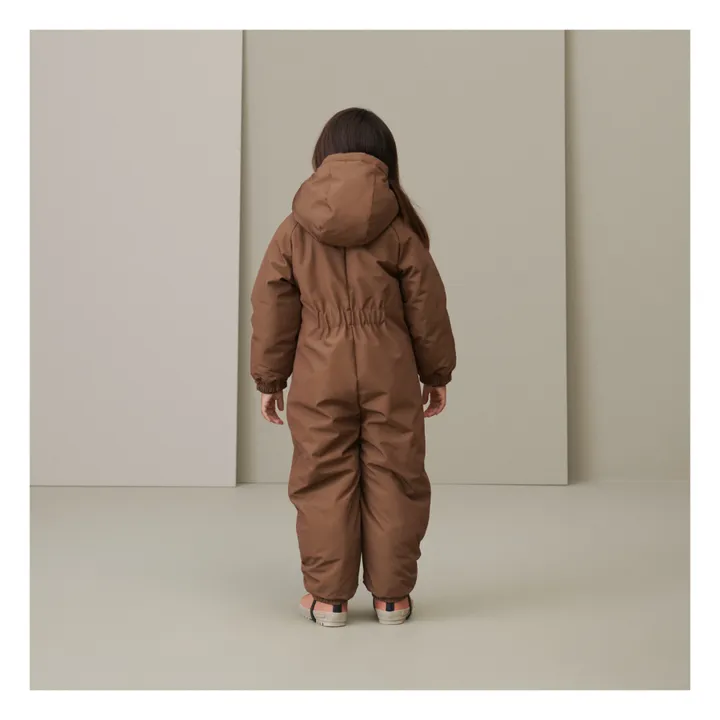 Liewood Combinaison de Ski Lin Polyester Recyclé | Marron