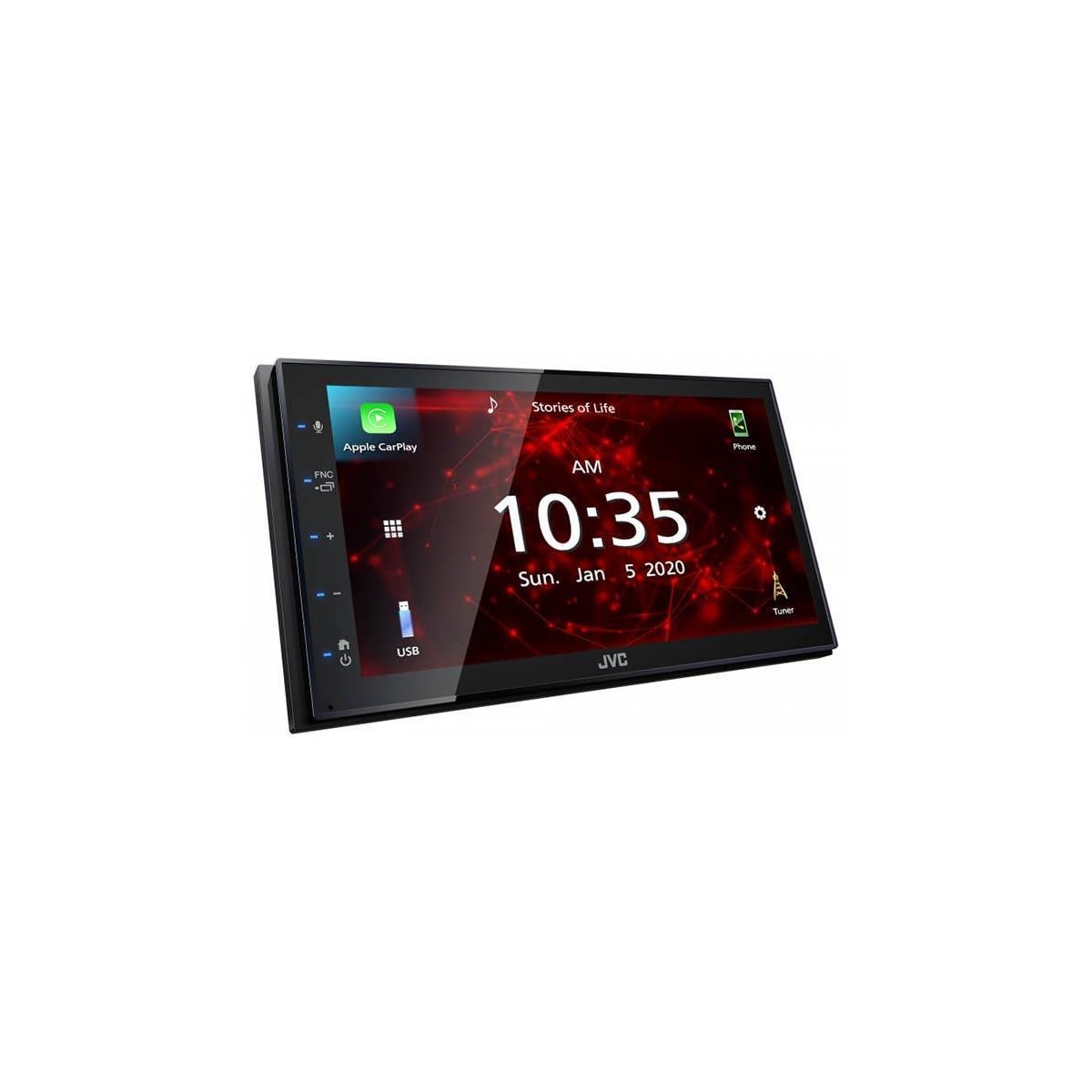 JVC KW-M560BT Bluetooth, Apple CarPlay og Android Auto