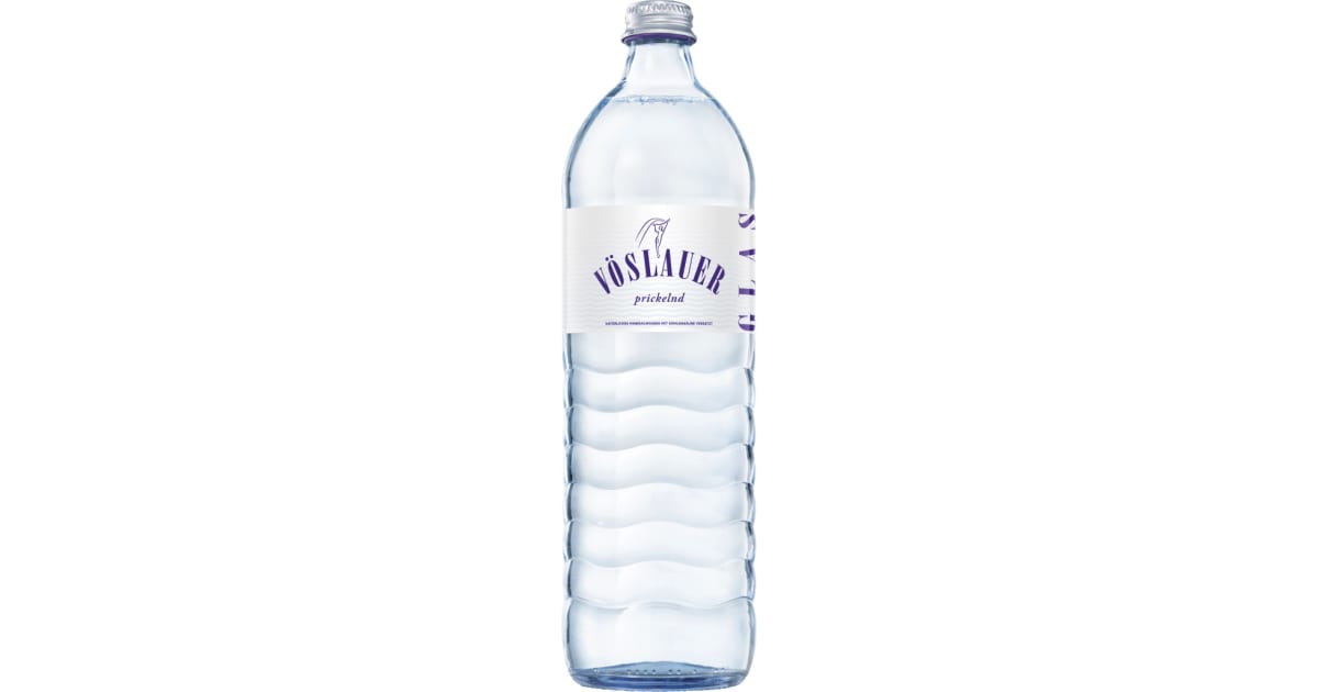 Vöslauer Mineralwasser prickelnd Kiste 8x 1,0 Liter (Mehrweg)