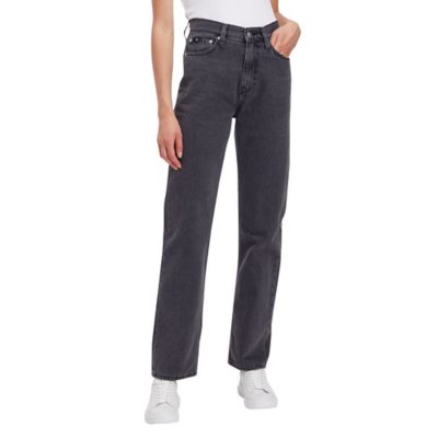 Jean femme High Rise Straight CALVIN KLEIN