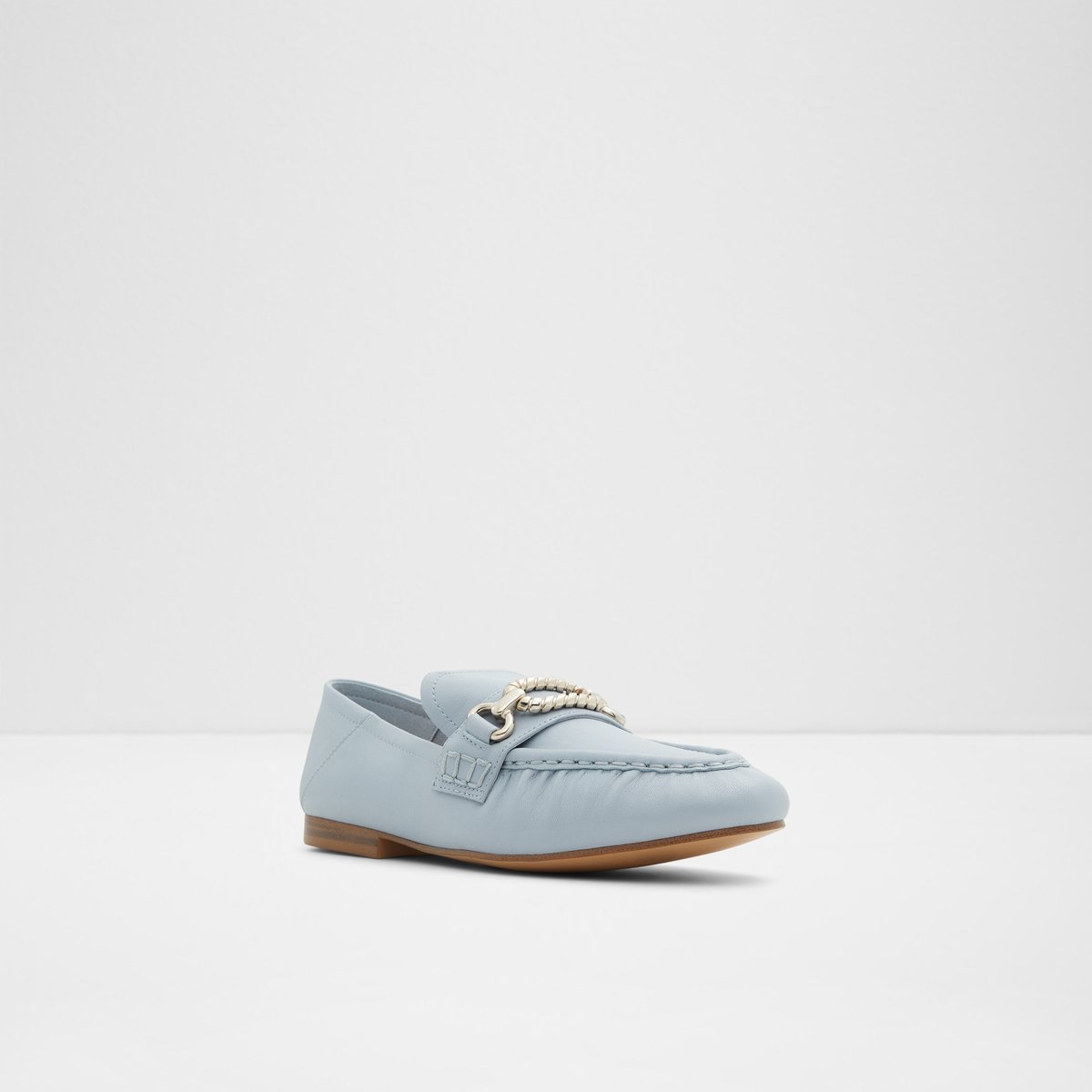 Hellen Light Blue Women Loafers & Oxfords