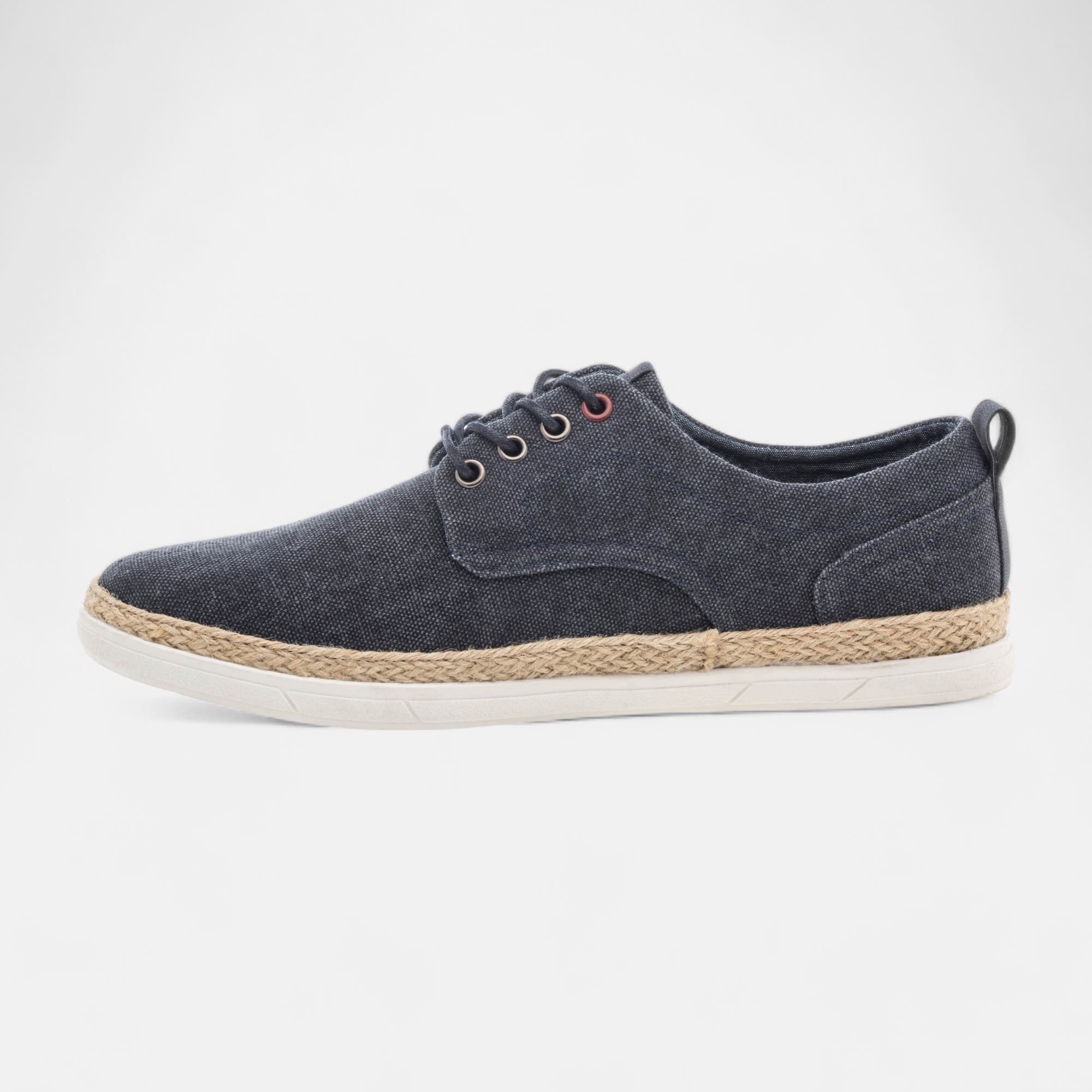 Baskets en toile Homme bleu marine