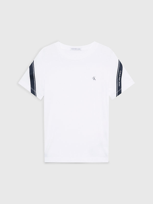 Camiseta com logo e modelagem relaxada