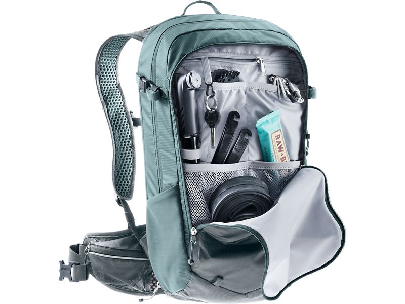 deuter Rucksack Compact 14 3 Dunkelgrau/Dunkelgrün Mountainbike-Rucksack