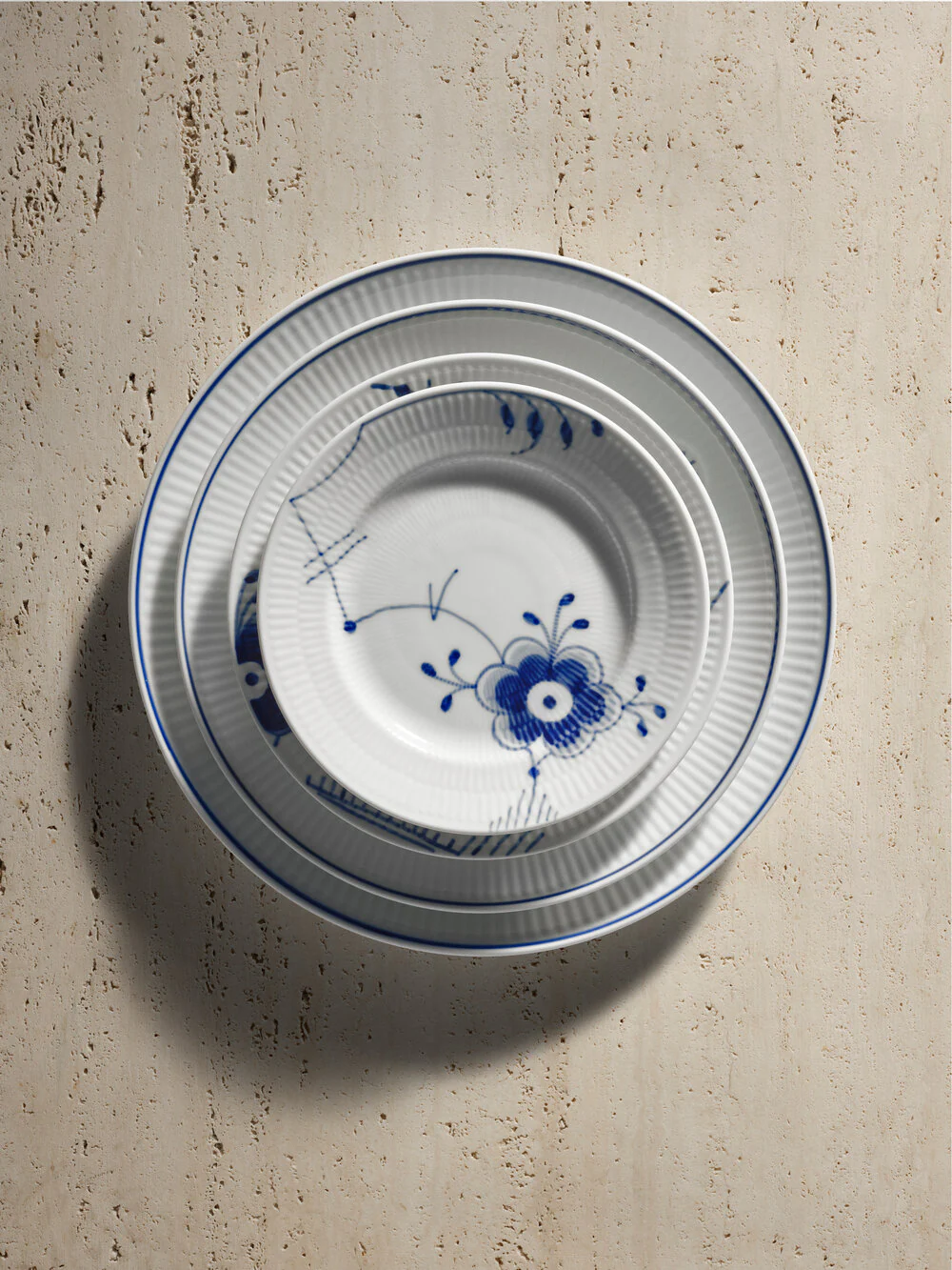 Royal Copenhagen  Blueline skål - Ø17 cm.