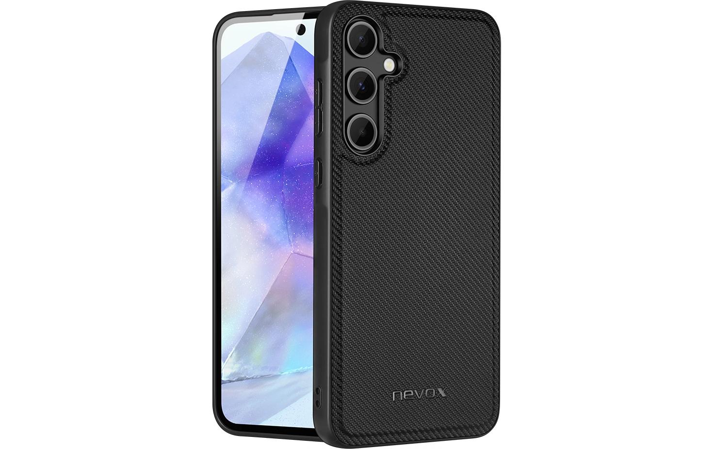 Back Cover StyleShell Nylo Galaxy A55 5G SchwarzSchutzhülle aus TPU für das Samsung Galaxy A55 5G