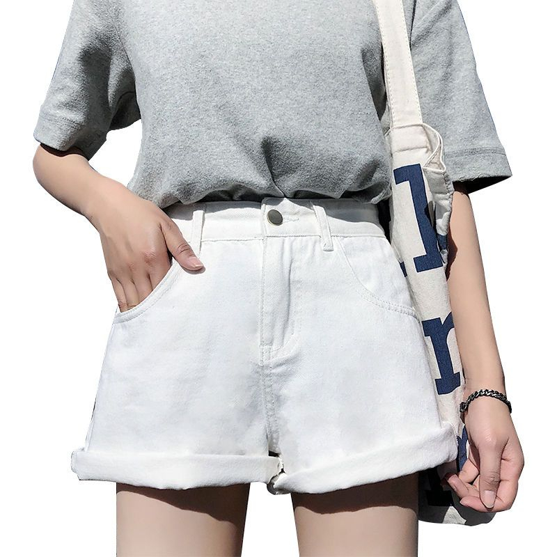 Happo - Oprolbare denim shorts