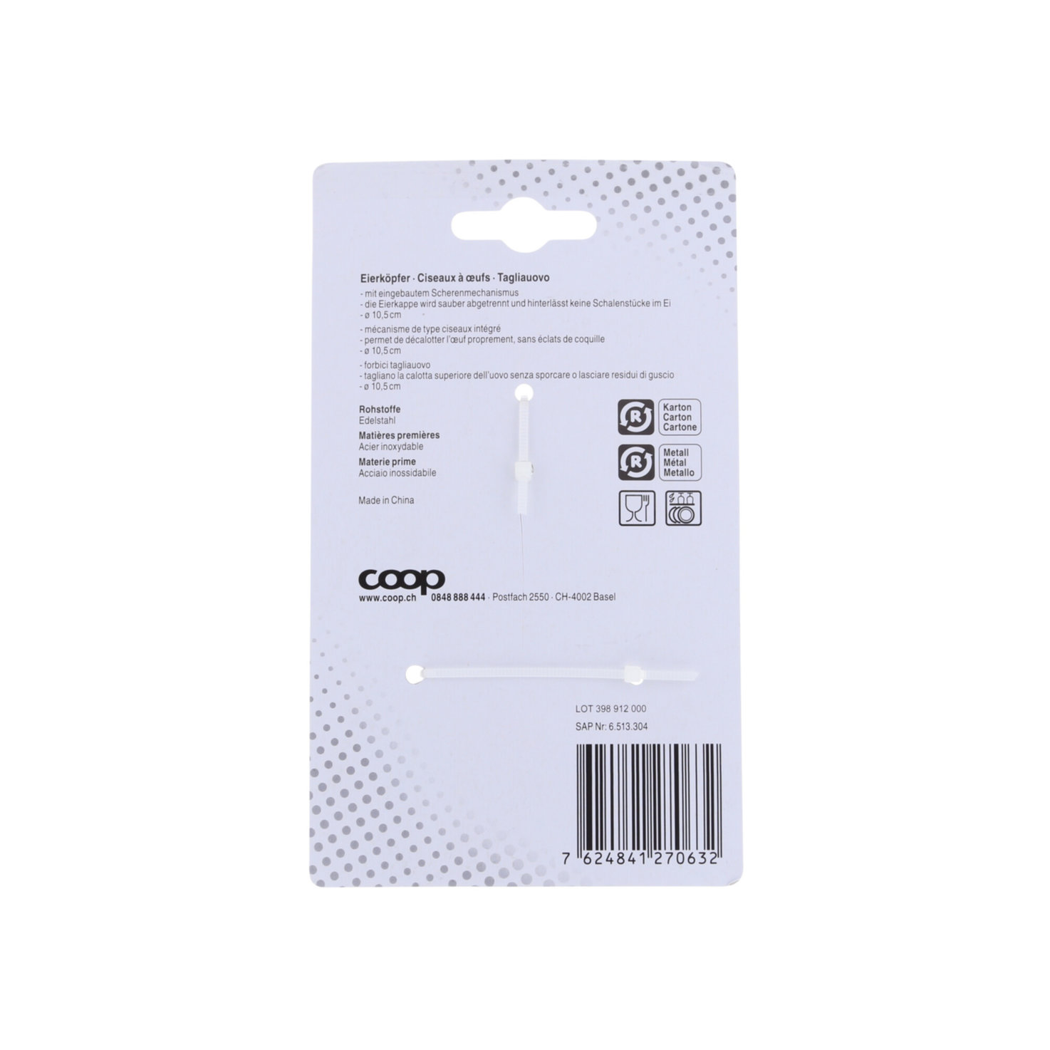 Prix Garantie Eierköpfer Inox
