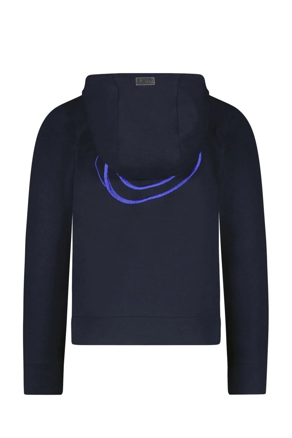 B.Nosy hoodie Sep met backprint donkerblauw