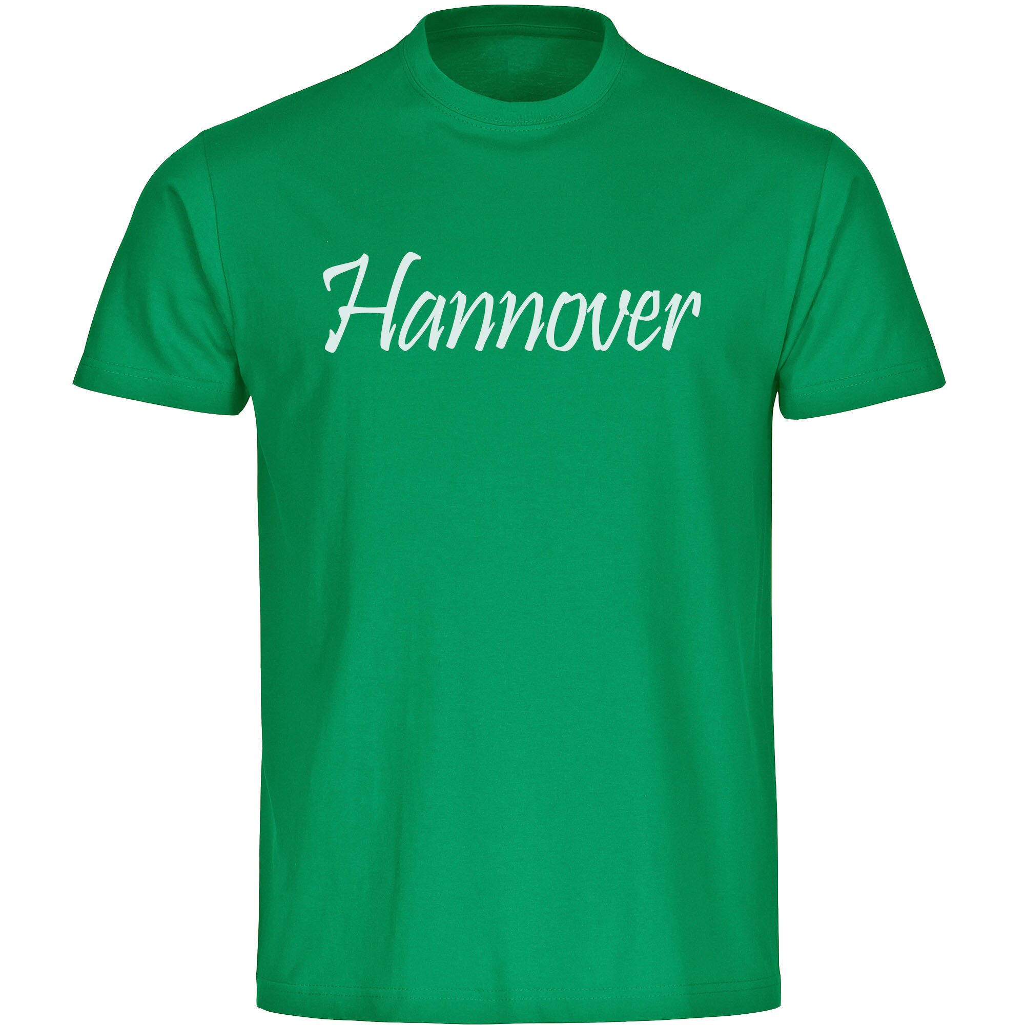 multifanshop® Kinder T-Shirt - Hannover - Schriftzug - Druck weiß