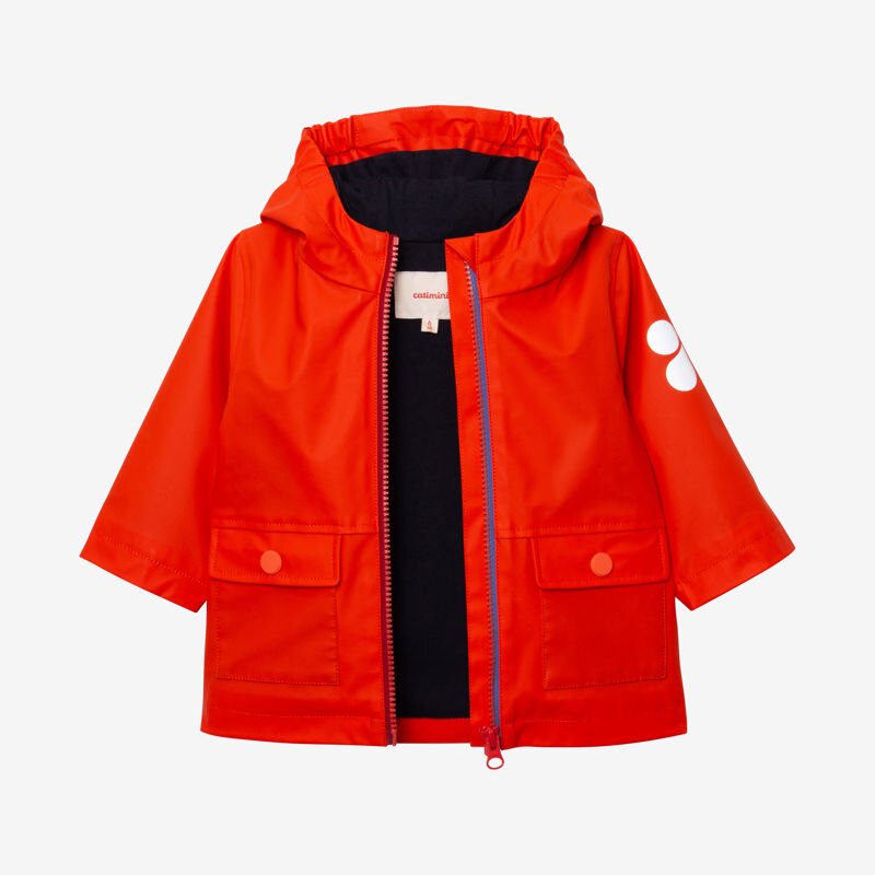 Parka bébé orange feu Catimini Orange