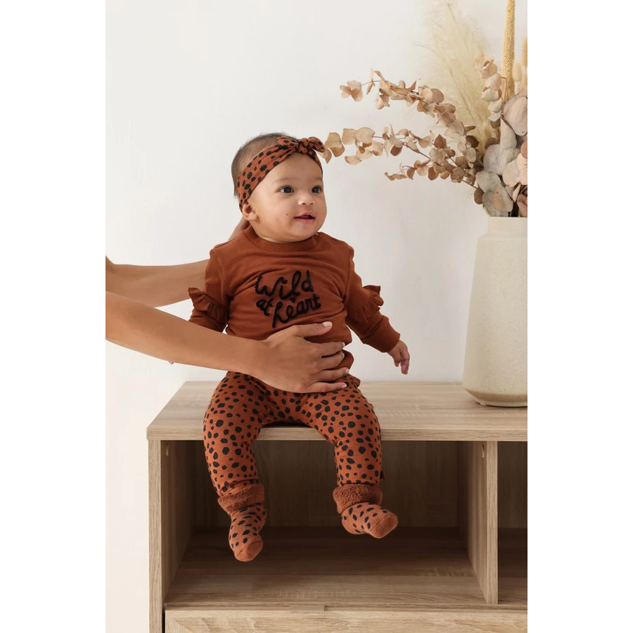 Feetje Hose Wild Bruin