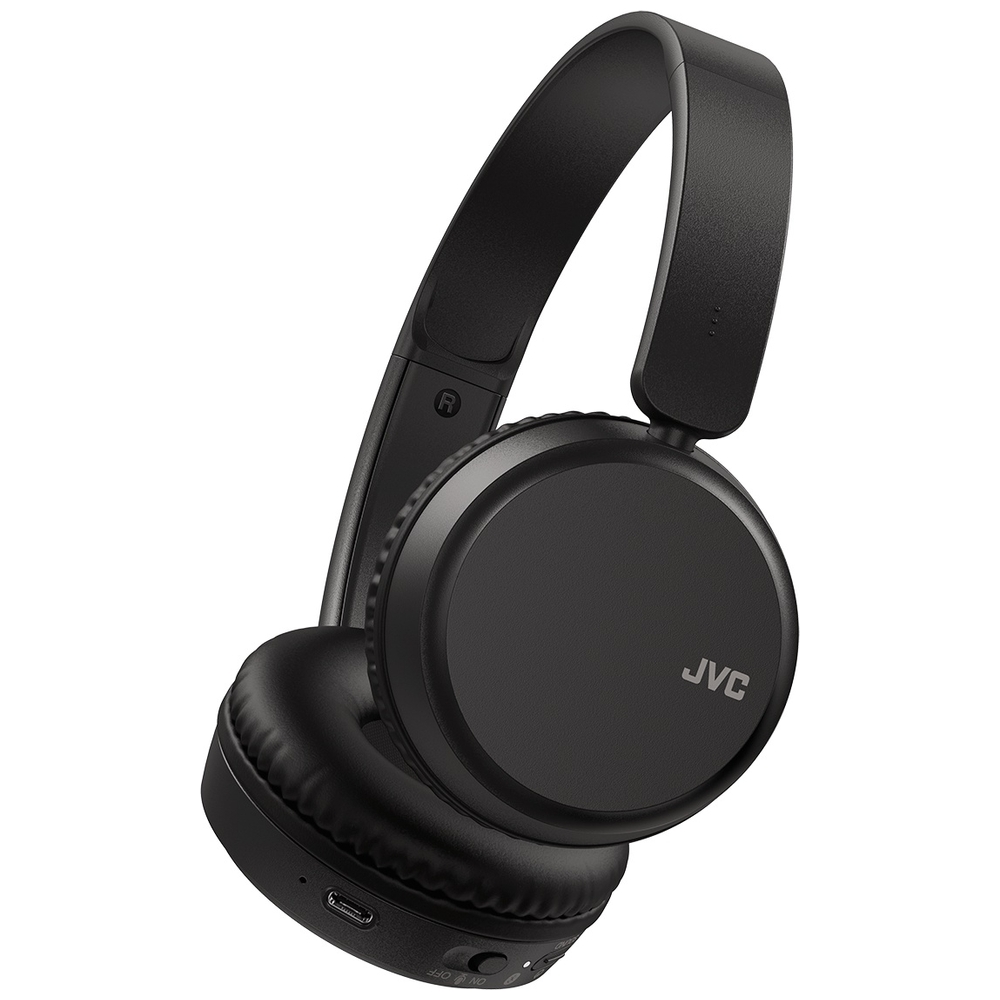 JVC Kabellose Bluetooth-On-Ear-Kopfhörer Schwarz