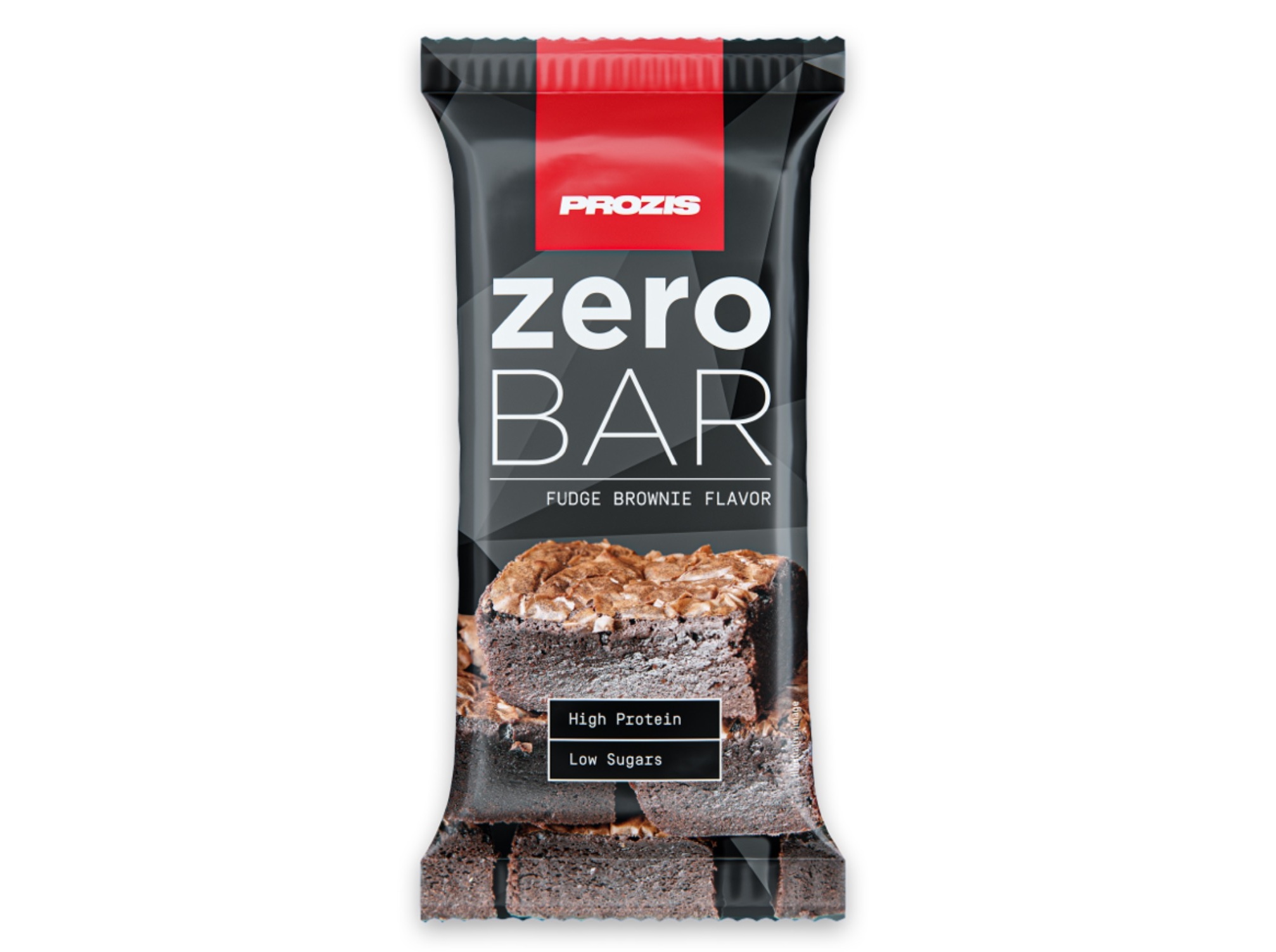 BARRA ZERO BAR PROZIS FUDGE BROWNIE 40 G