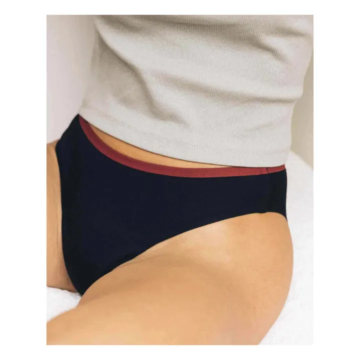Smoon Culotte Menstruelle Coton Bio - Flux Abondant | Noir