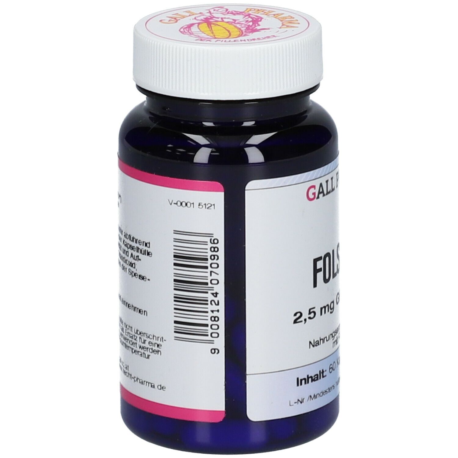 Folsäure 2,5 mg GPH Kapseln