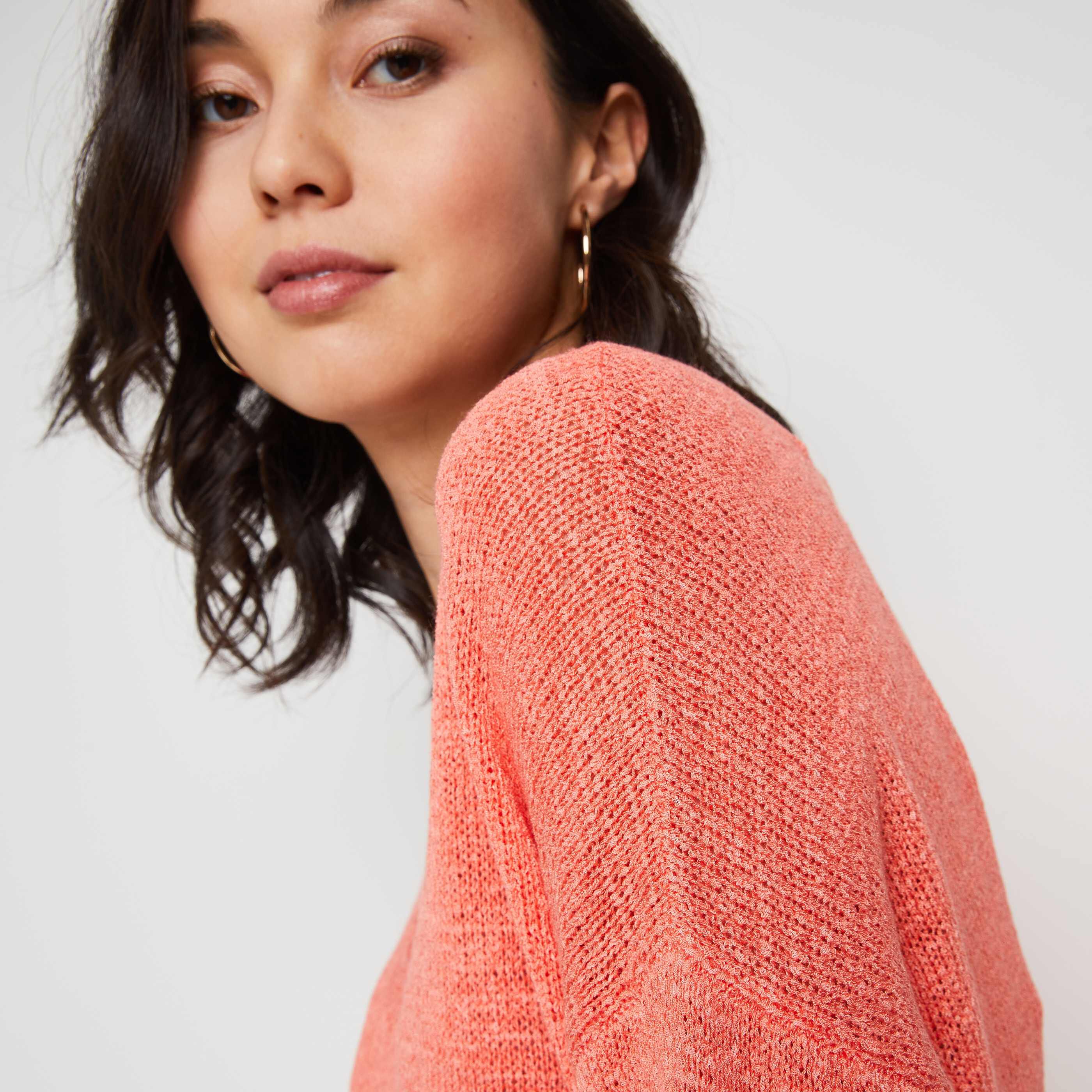 Pull maille col V - PECHE