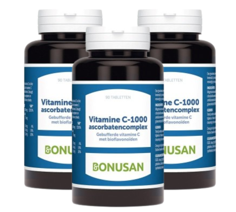 Bonusan Vitamine C1000 Ascorbatencomplex 270 Tabletten