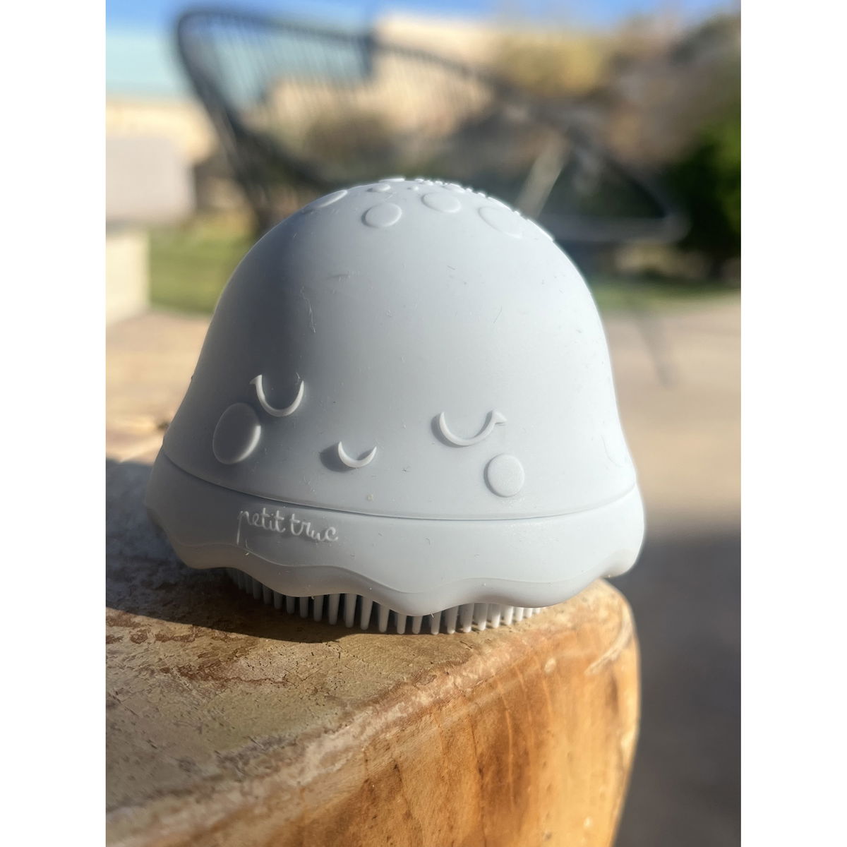 petit trucpetit truc   2in1 Babybürste Mila die Qualle ice