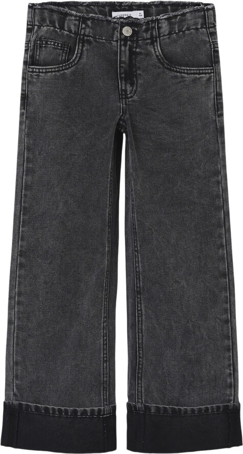 Name It NKFROSE WIDE JEANS 4310-GM Grå