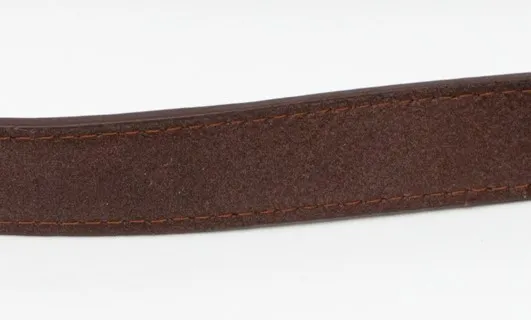 Paw Love - Line ruskind hund (Large 120x2,5cm) - Mørkebrun