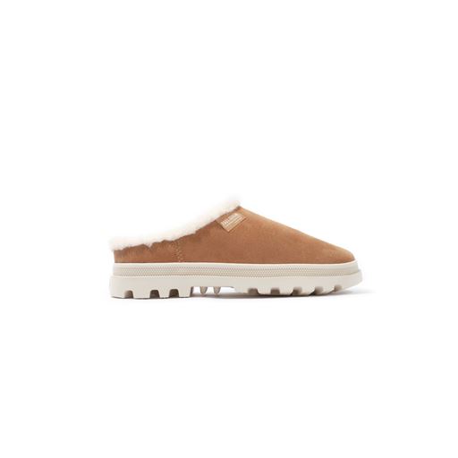 Palladium Mule Warm Sko, Dear Brown, 42