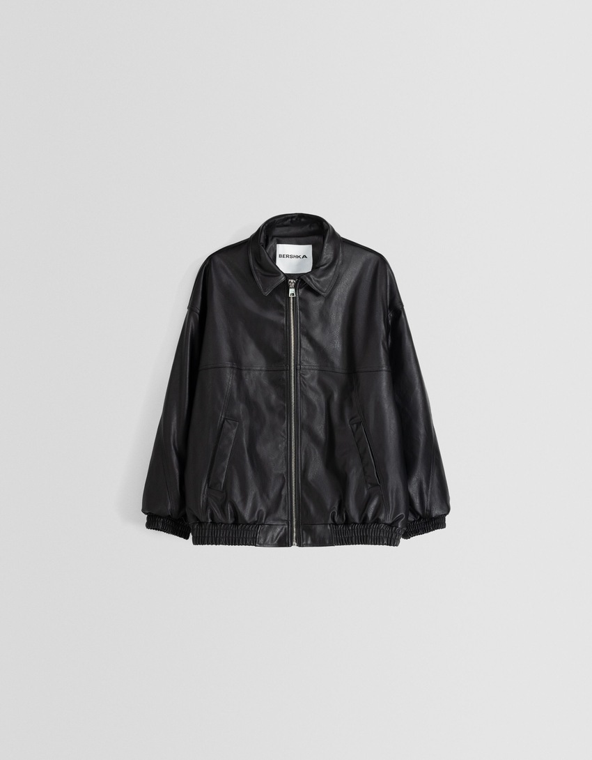 Jaqueta oversized estilo 