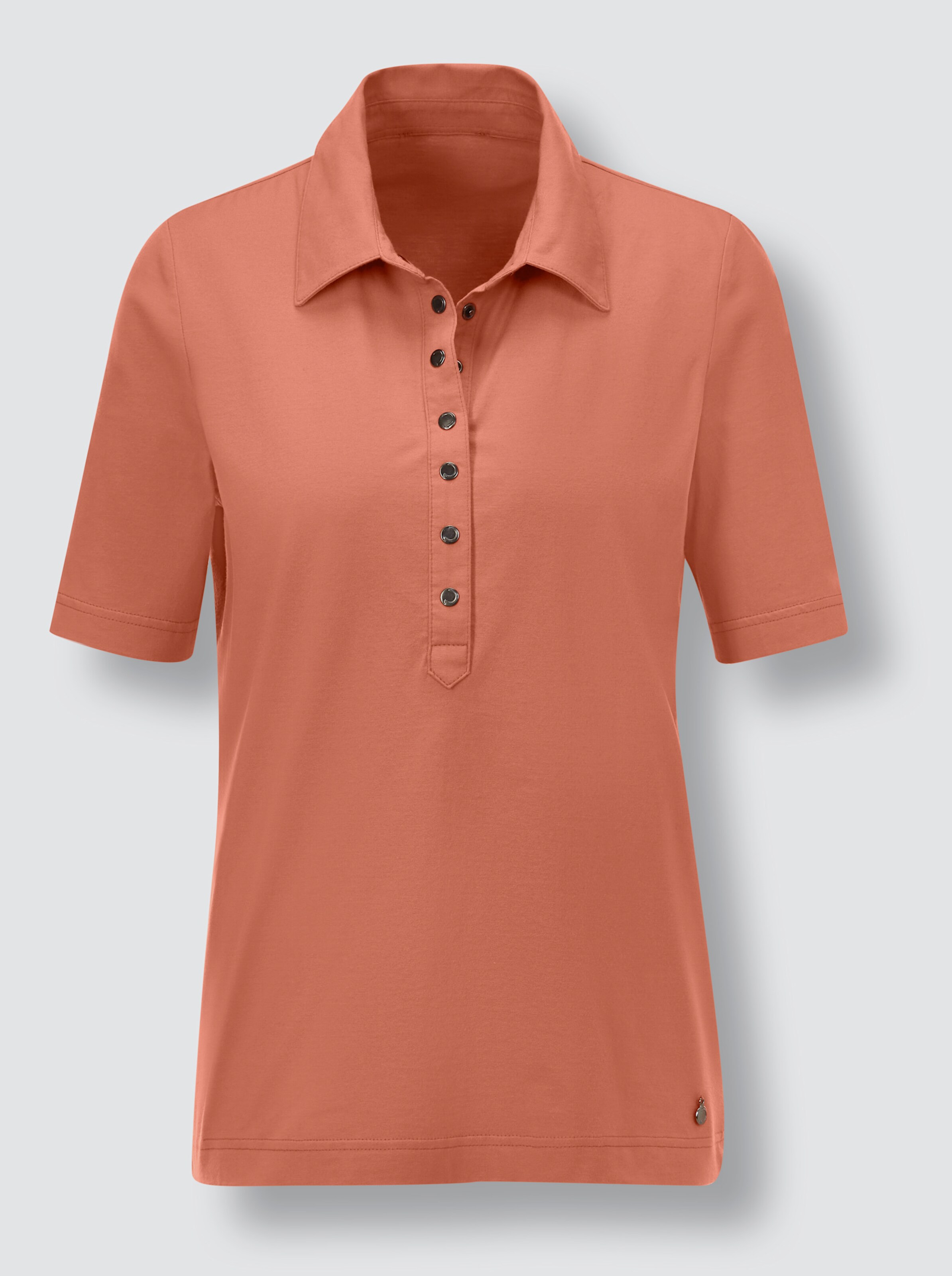 Pima-Baumwoll-Poloshirt