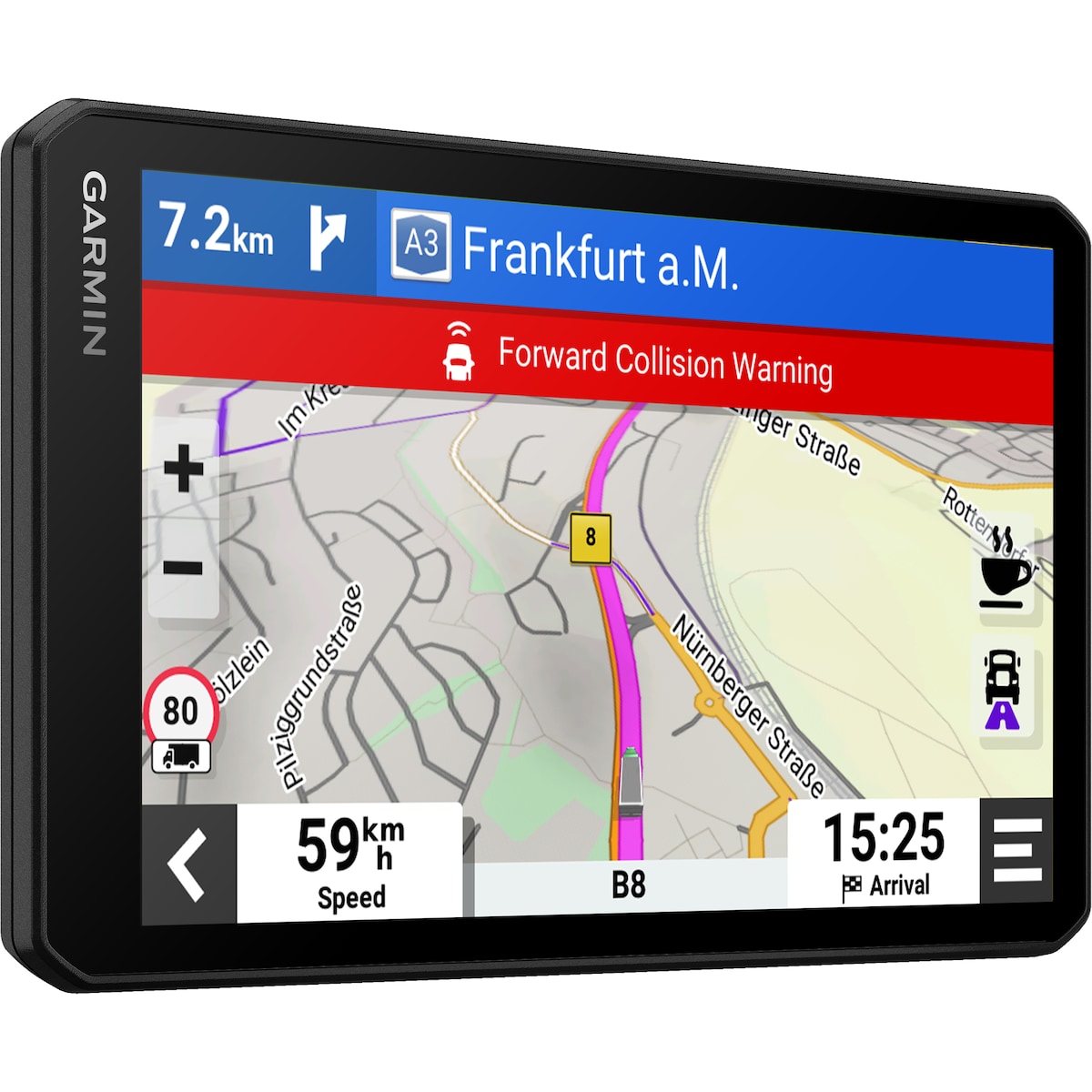 Garmin dēzlCam LGV710 GPS for lastebil