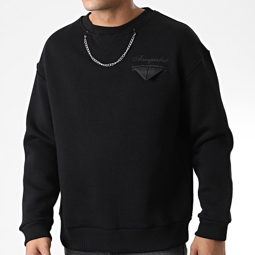 Sweat Crewneck OTS-1 Noir