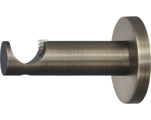 Enkelsporige wandbeugel voor Rivoli, gepolijst, Ø 20 mm, 6,5 cm lang