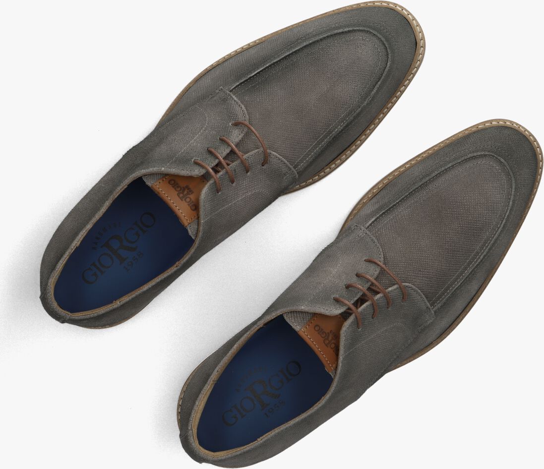 grijze giorgio veterschoenen 85821