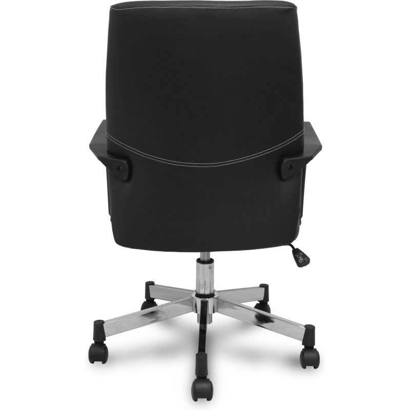 Fauteuil inclinable Opti520CB en similicuir noir