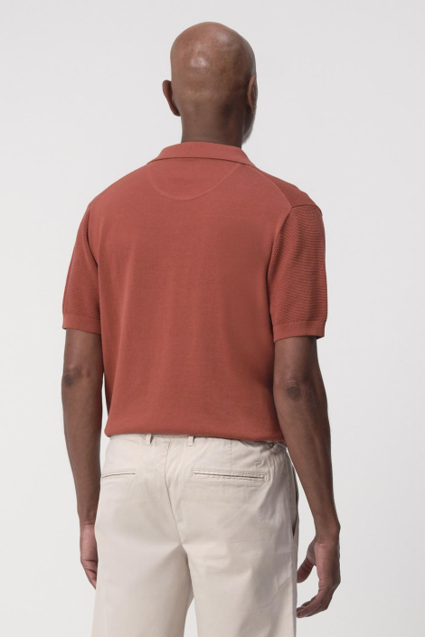 Campbell oranje heren polo