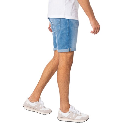 Jack & Jones - Shorts De Mezclilla Estándar Rick Original 624 Azul