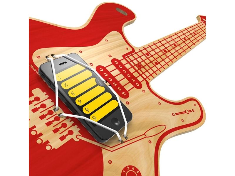 Neue Freunde Musikinstrument Woodrocker Die smarte Luftgitarre für Profis