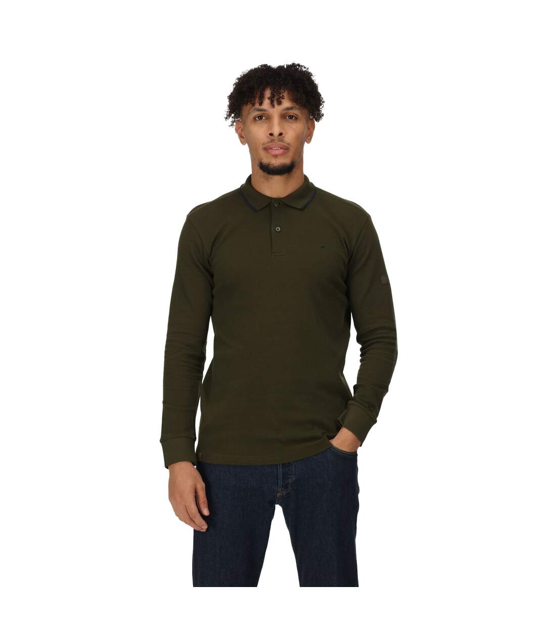 Regatta - Polo LEAONZO - Homme (Kaki foncé) - UTRG7042