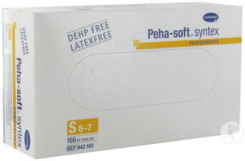 Hartmann Peha-Soft Syntex Gants Non Poudrés Small 100 Pièces (9421651)
