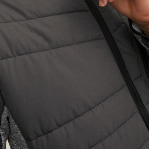 Jack & Jones - 12215679 JCOBERG HYBRID JACKET LN ASPHALT Gris