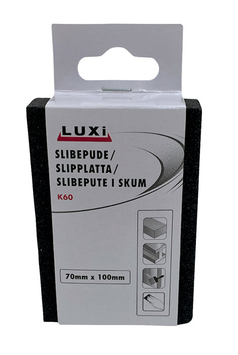 Slibepude korn 60, 70x100 mm - Luxi