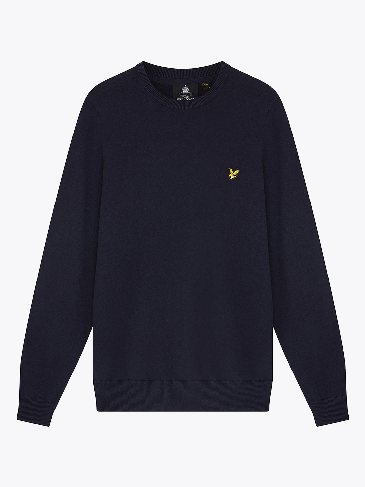 Crew Neck Cotton Jumper